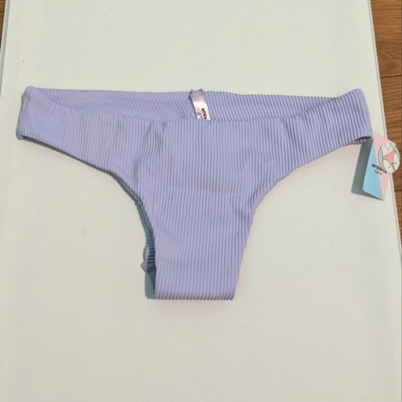 High Leg Bikini Bottom Ribbed - Picture 3 of 6